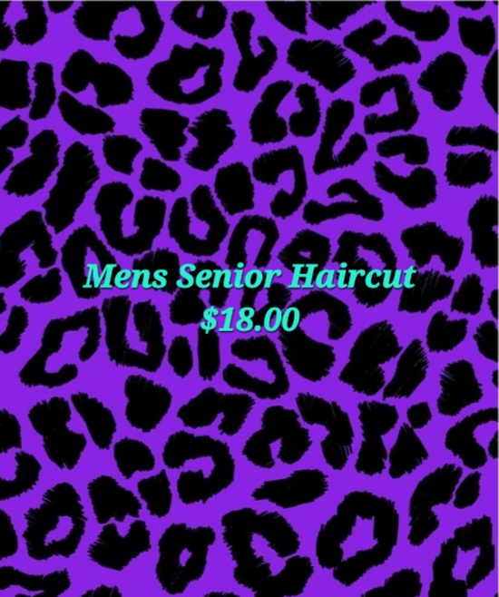 Mens Senior Haircut