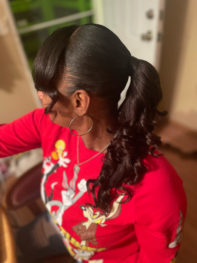 Sleek Ponytail