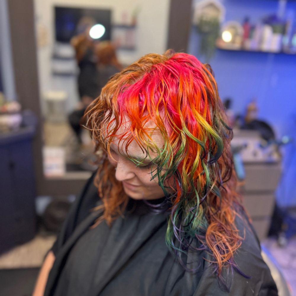 All Over Color+ Full Foil+ Style at Hidden Beauty Studios in Charlotte, NC
