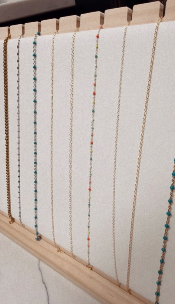Permanent jewelry Bracelet at Taylor Loftin Hair in Pensacola, FL