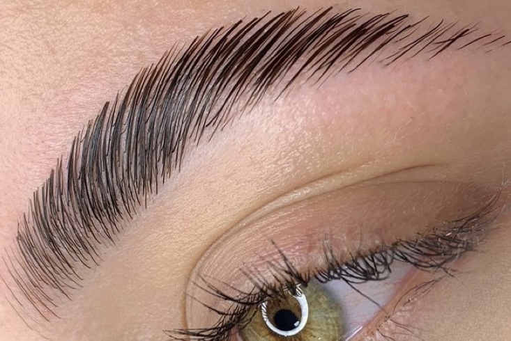 Brow Lamination at Belle Aesthetics in Bronx, NY
