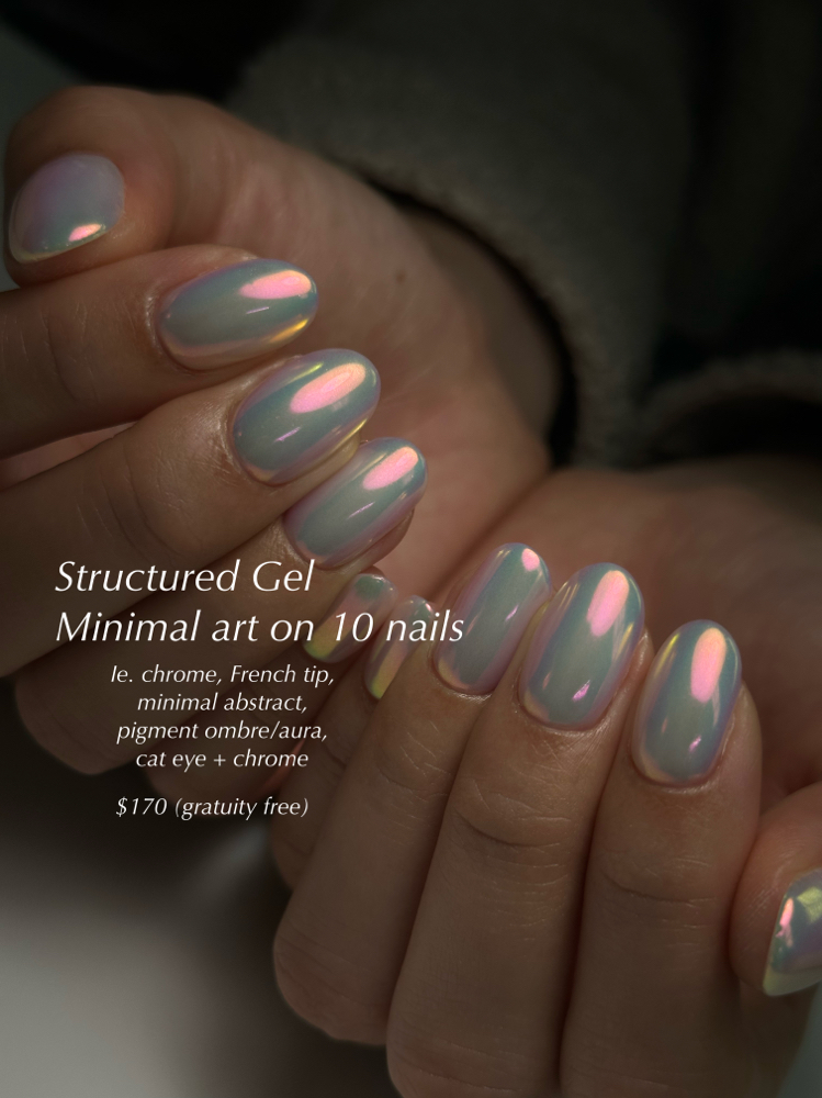 Structured Gel+ MinimalArt 10 nails