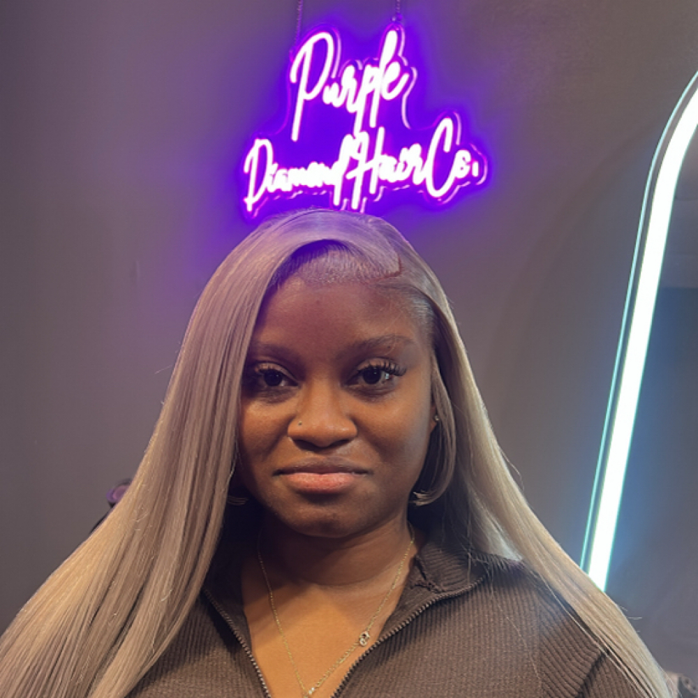 Frontal Sewin at Purple Diamond Hair Collection in Greenville, NC