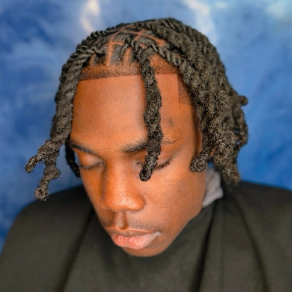 Loc Bath & Retwist + 2Strand at Icey Locs in Inglewood, CA