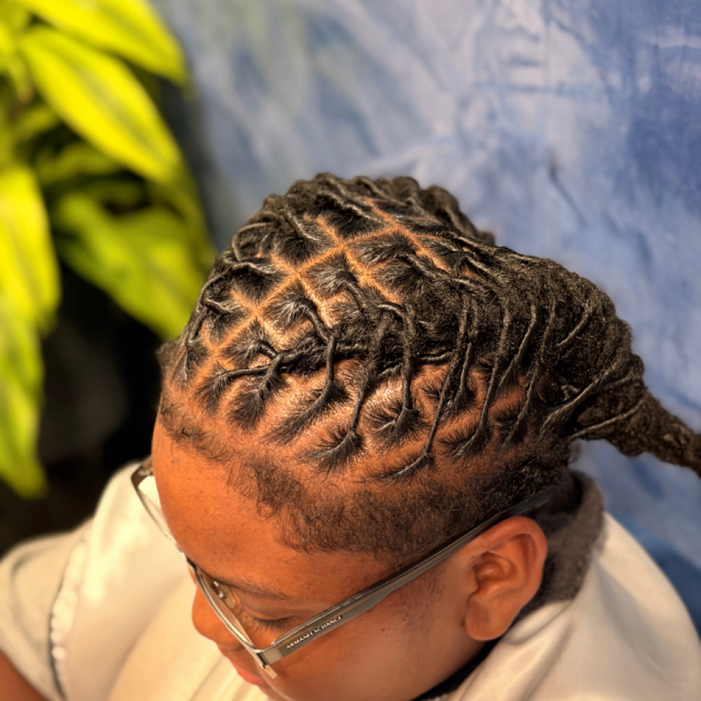 Loc Bath & Retwist + Style (Full) at Icey Locs in Inglewood, CA