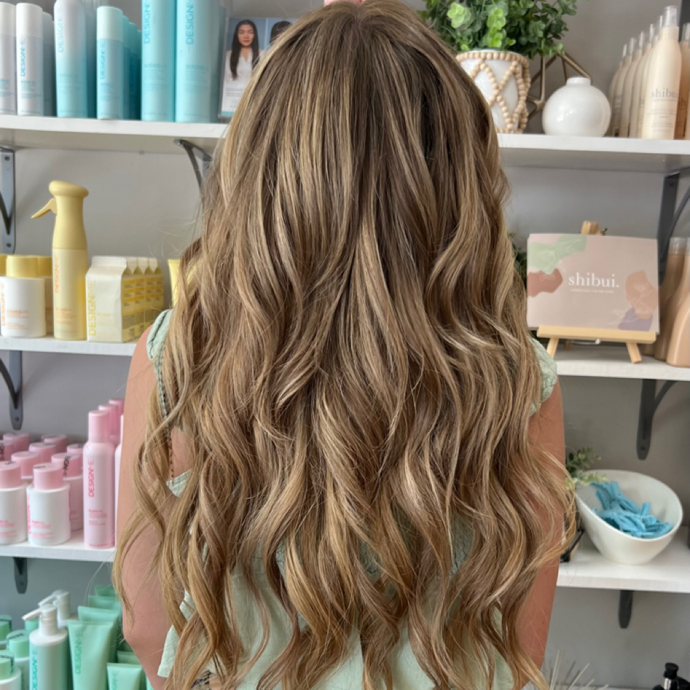 Keratin Extension Application at Olivia Perrine Hair in Auburn, IL