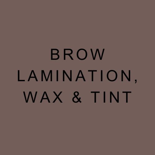 Brow Lamination Wax & Tint