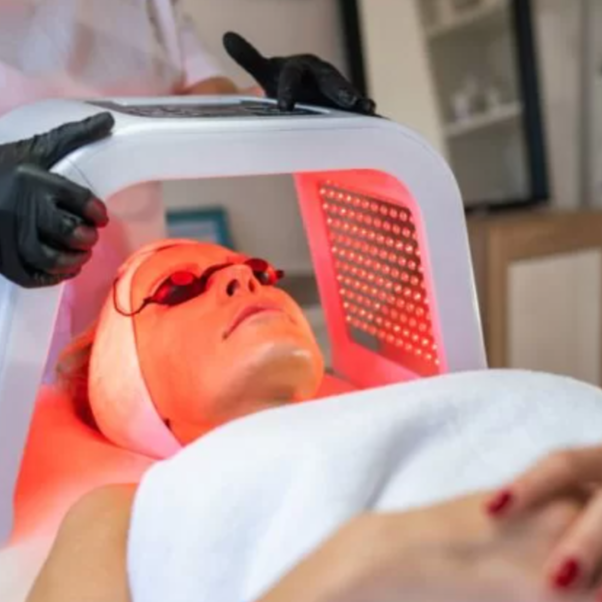 Facial + LED Light Therapy at CC's House of Esthetics in Camarillo, CA