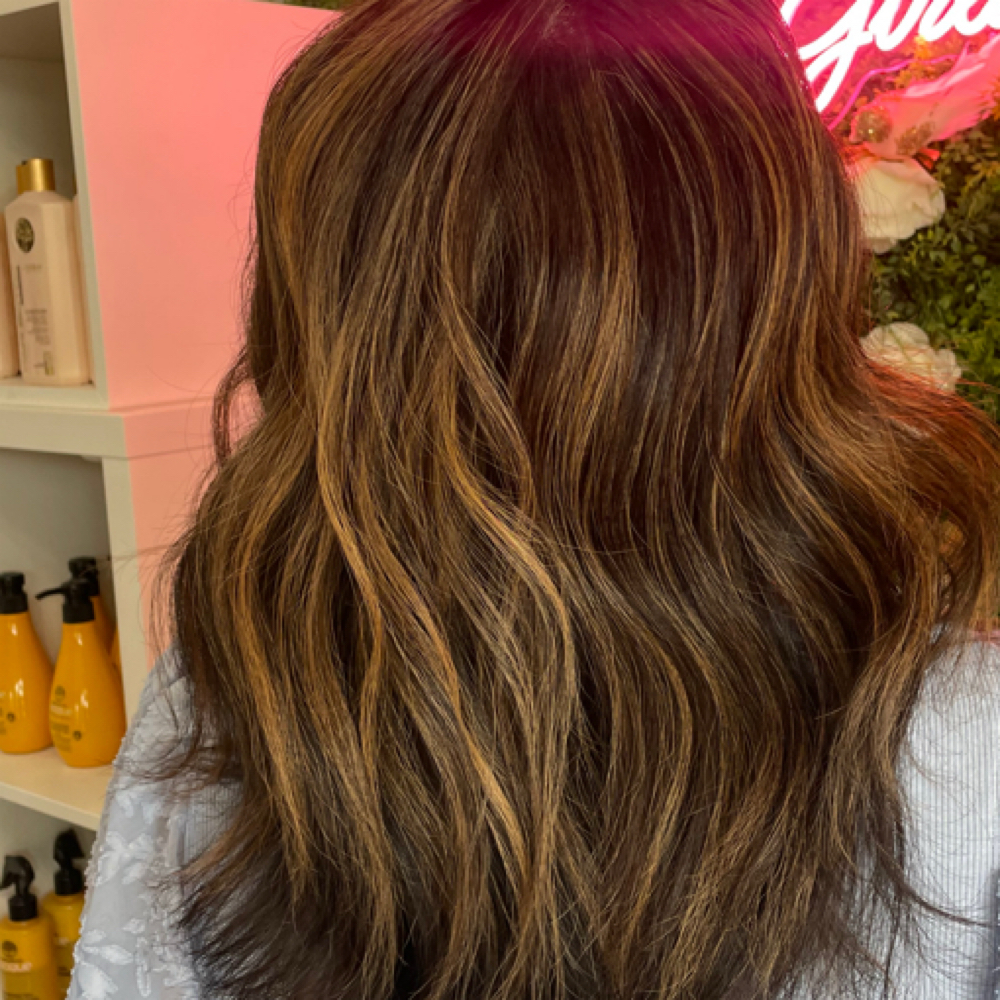 Mini Highlight or Balayage at Hey Girlie Studio in Long Beach, CA