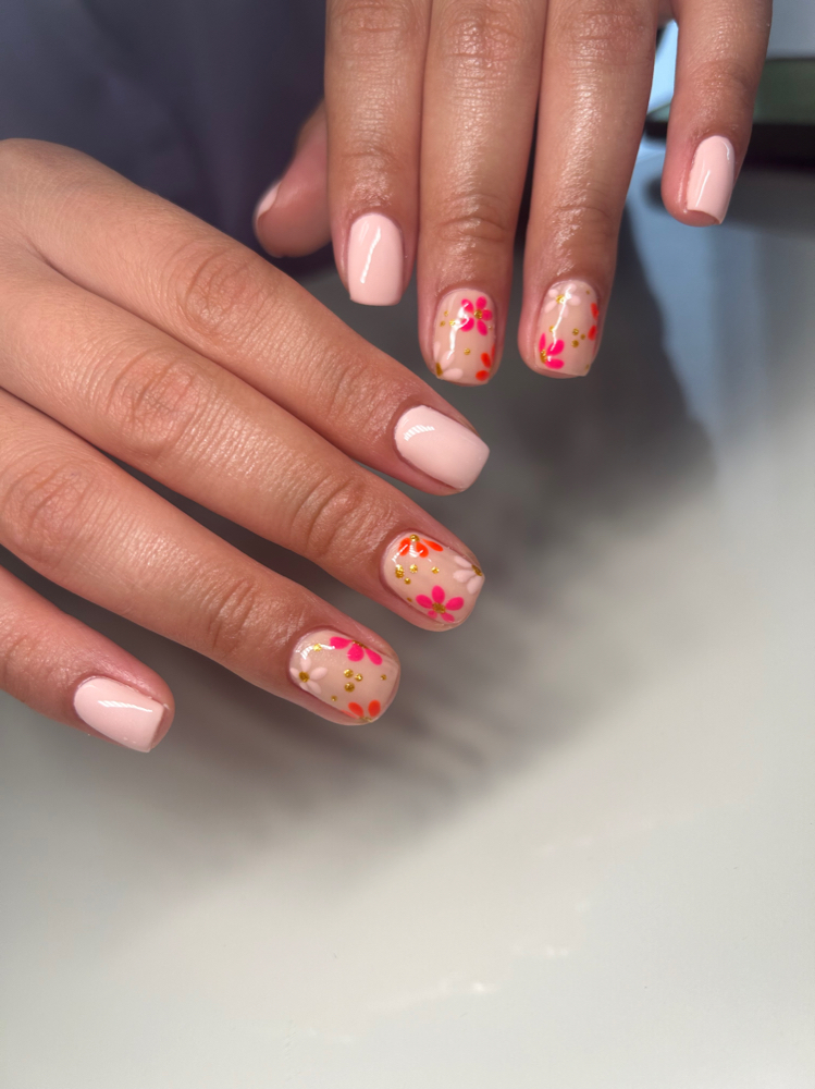 Rubber Base Gel Manicure