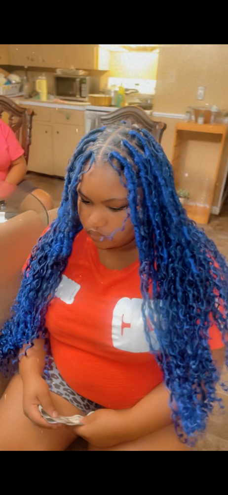 Crochet Locs (Boho) Mid Back