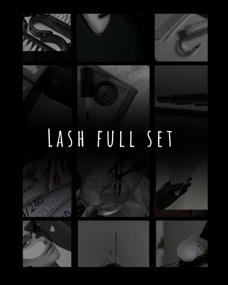 full set lash extensions