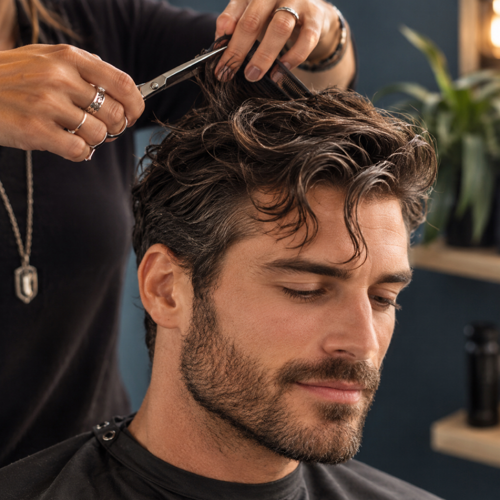 Men's Cut & Style at Sage & Scissors Studio in Charlotte, NC