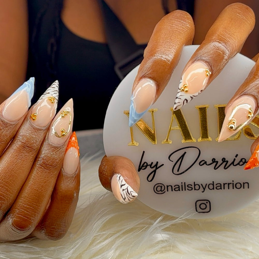 Deluxe Acrylic Set at Nails By Darrion in Pearland, TX