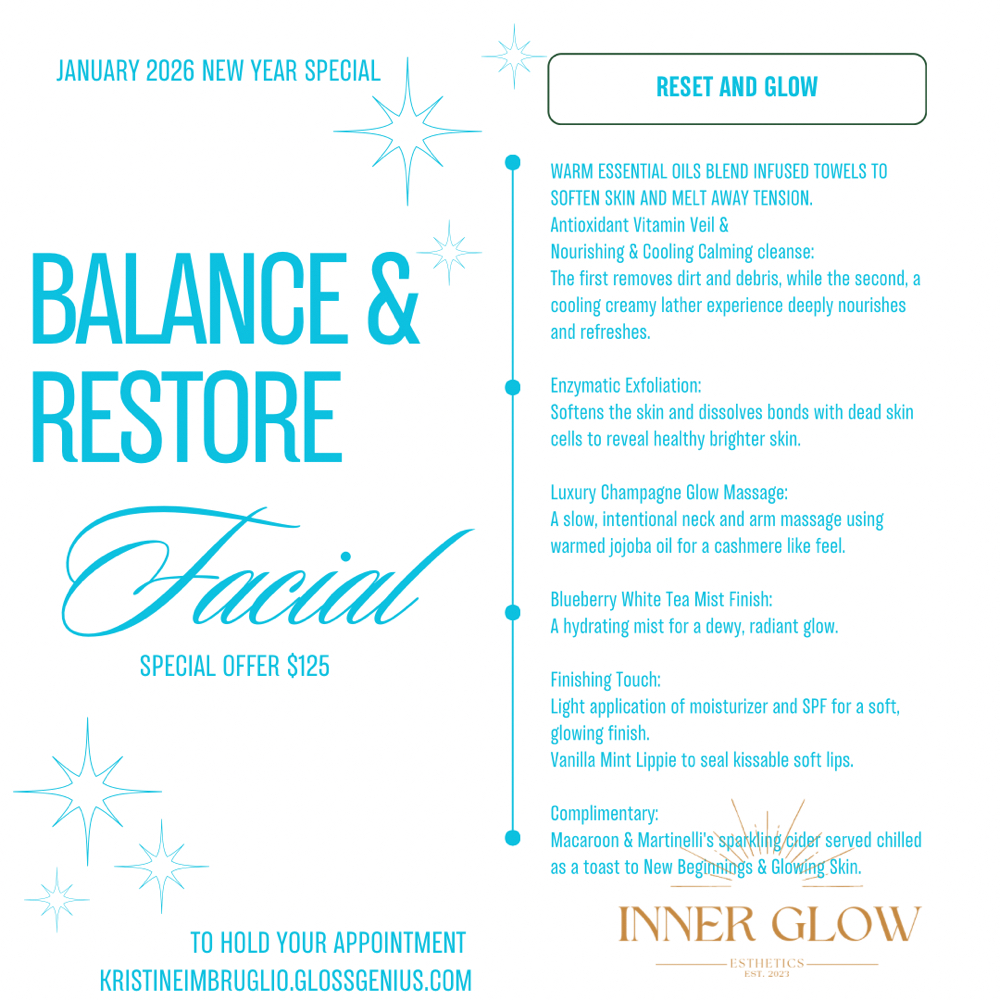Balance & Restore Facial at Inner Glow Esthetics in Palm Bay, FL