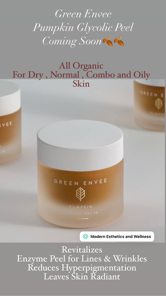 Glycolic Pumpkin Peel <Green Envee at Modern Esthetics And Wellness in Gainesville Fl, FL