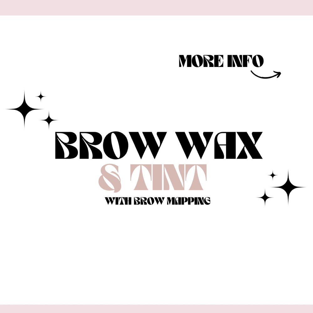 Brow Wax with Mapping & Tint