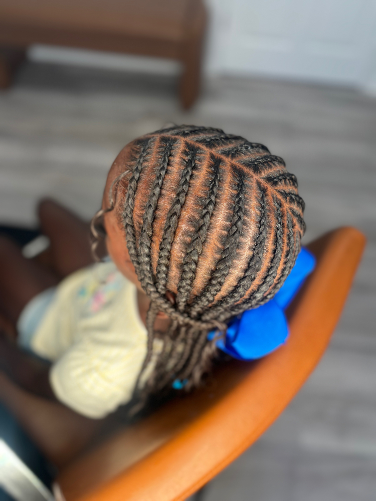 Kid Layered braids