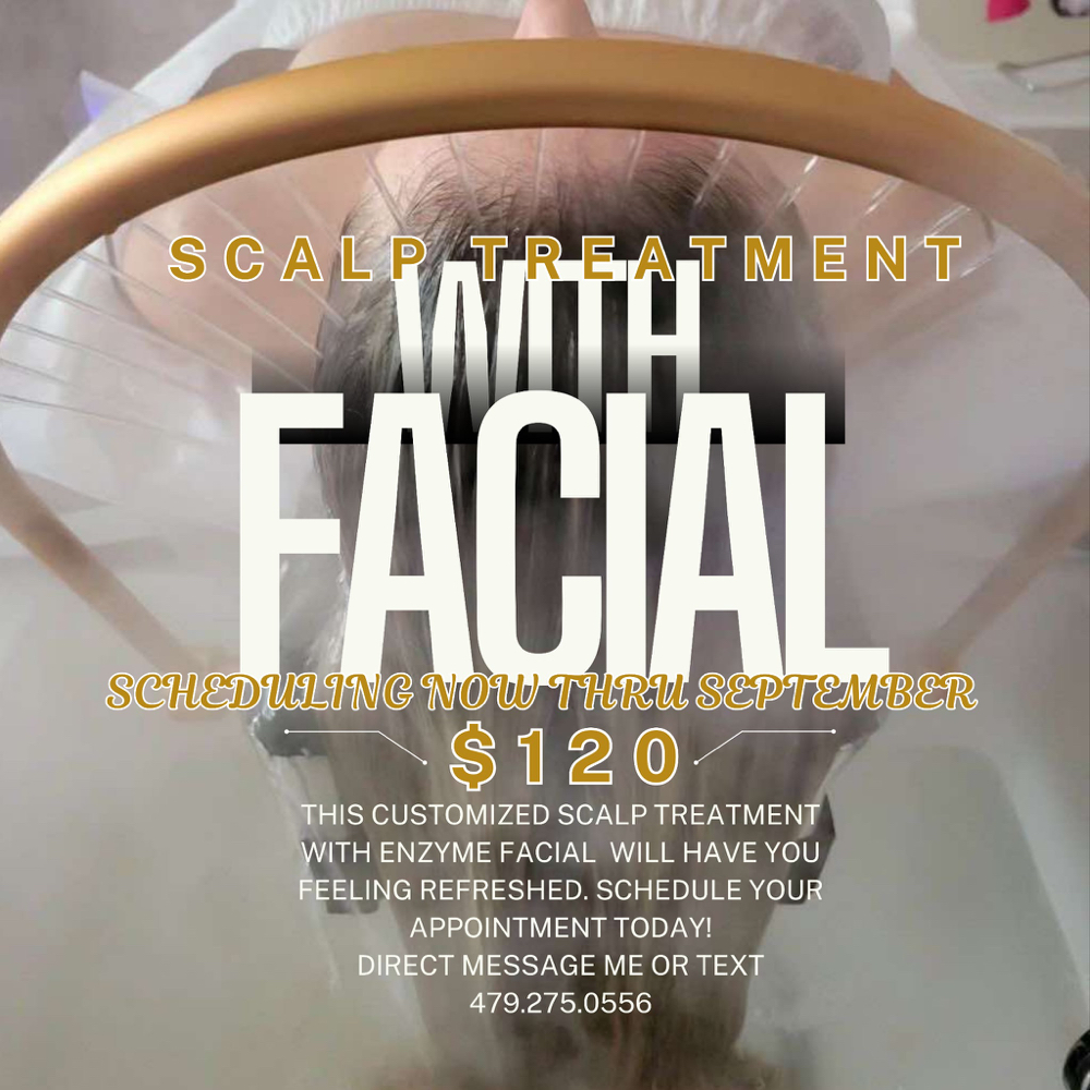 (SEPT) Scalp Treatment W/Facial
