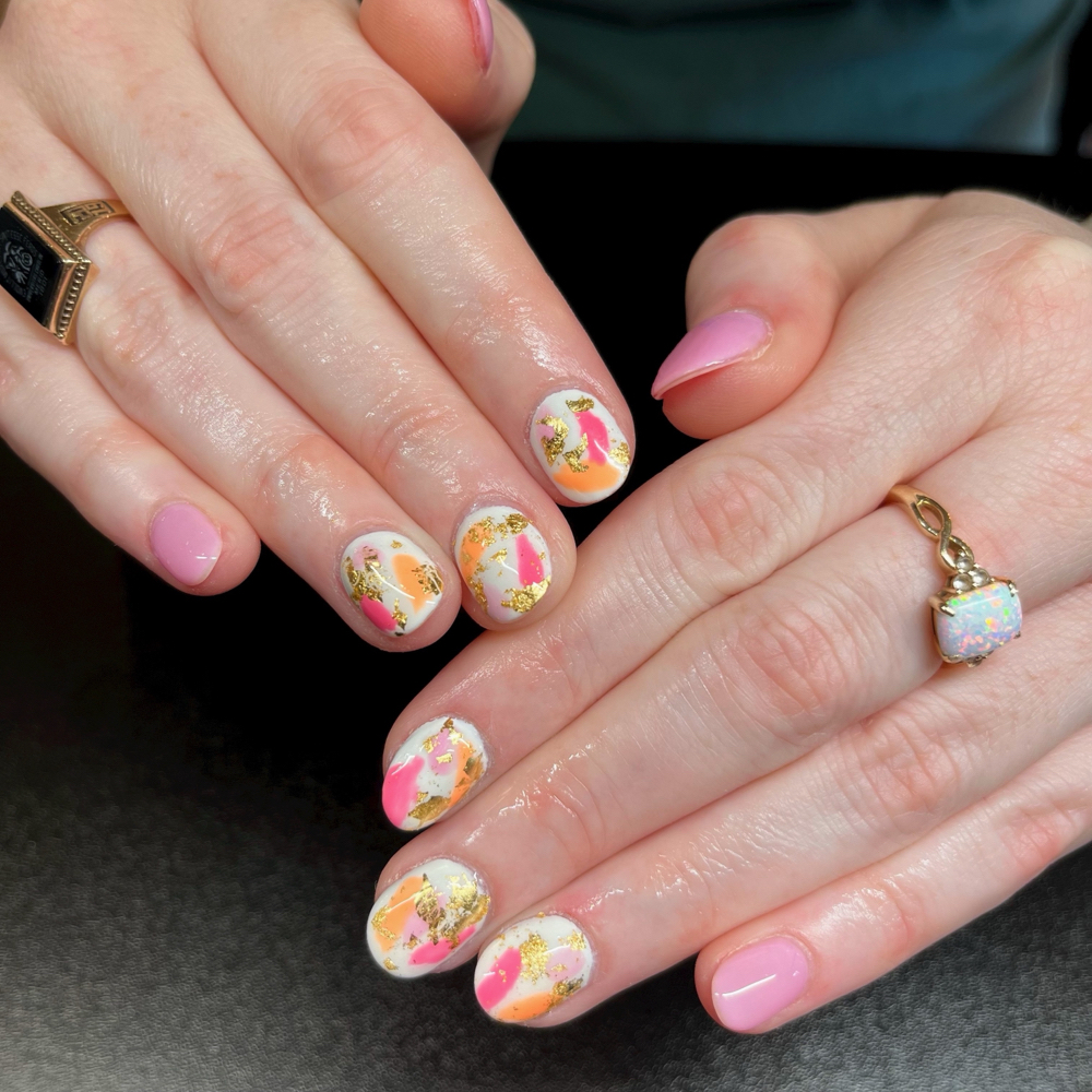 Acrylic Overlay at Maya DeSantis Nails, LLC in Walterboro, SC