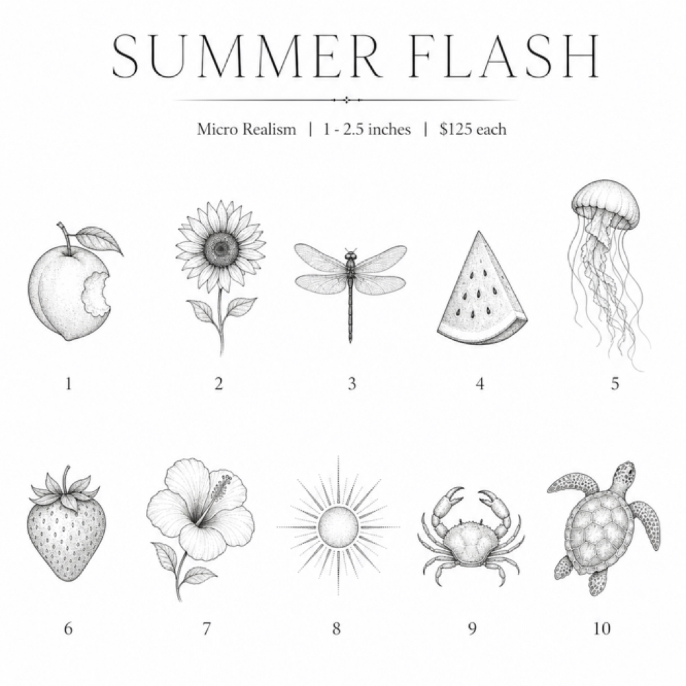 Microrealism Summer Flash at Luxe Lash & Beauty Studio LLC in Brookfield, WI