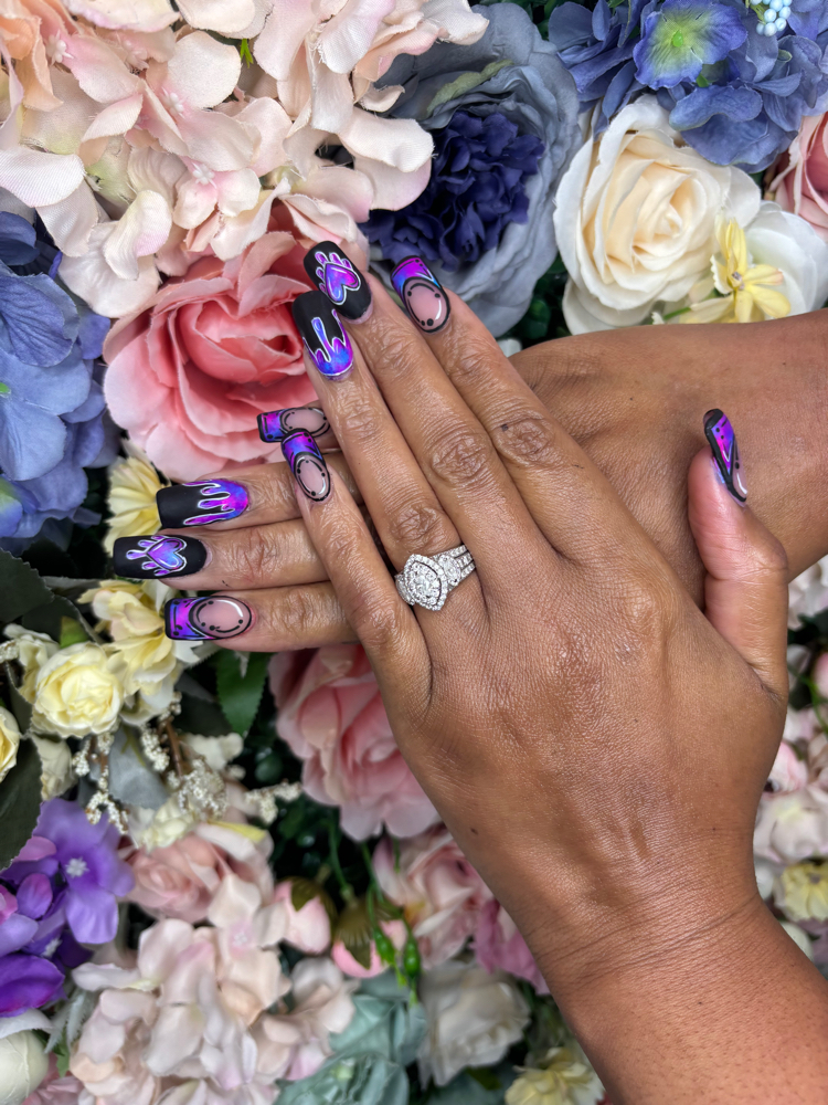 Full Set Nail Art