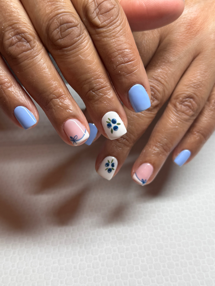 Moderate Nail Art at Nata Nailed It in Wyomissing, PA