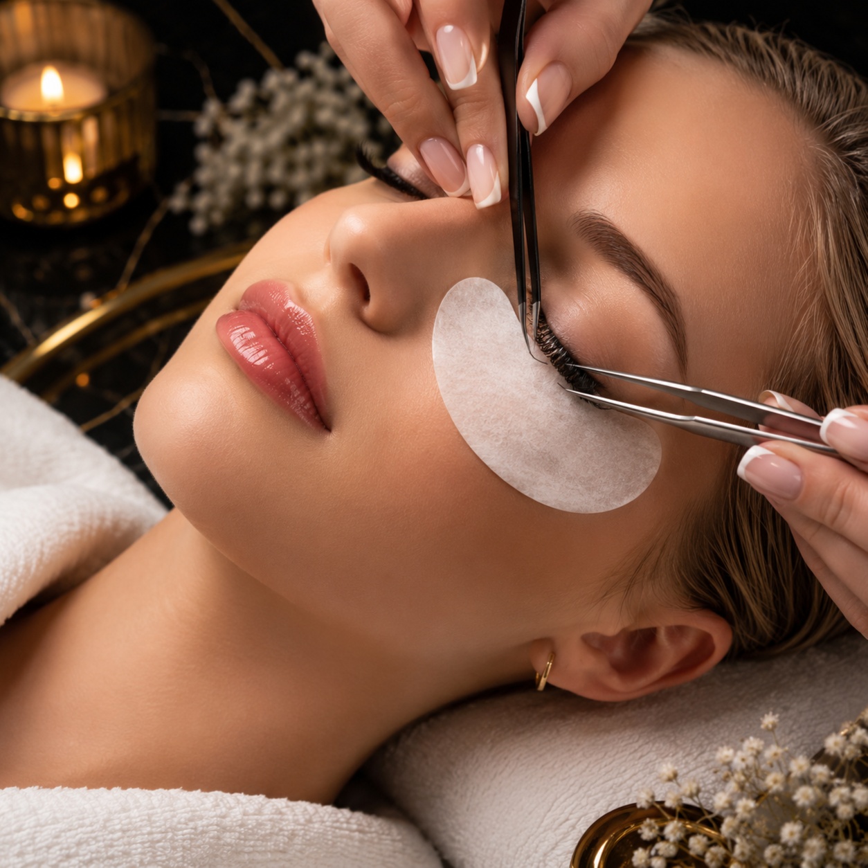 (Class Pass) Classic Lashes at Le Bijou Nails and Spa Salon in Houston, TX