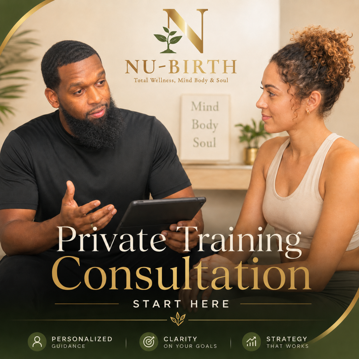 Private Training Consultation at Nu-Birth Fitness