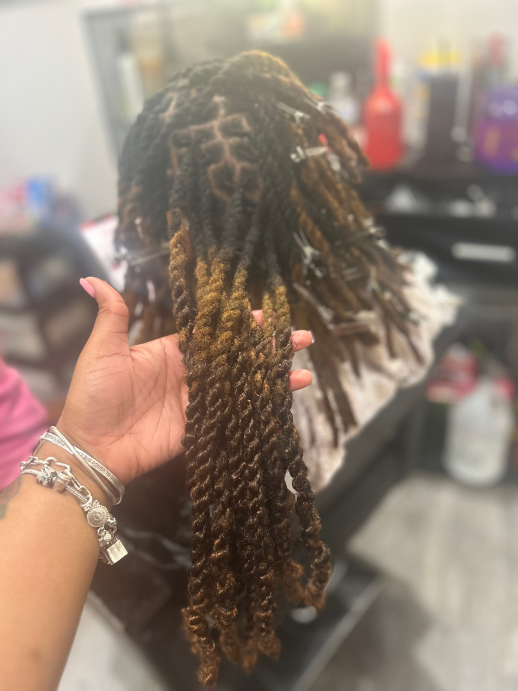 Marley Twist over Locs