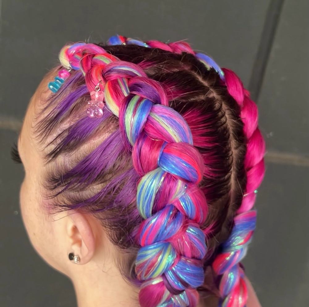Two Simple Dutch/Dragon Braids
