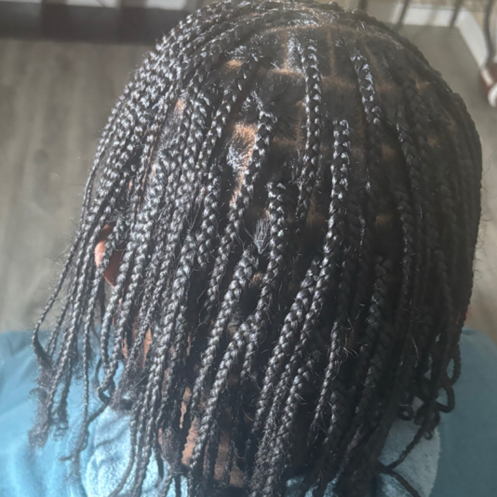 Mens Single braids at Royal Miss Braids and Beauty in Battle Creek, MI