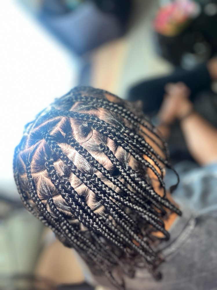 Mens Box Braids