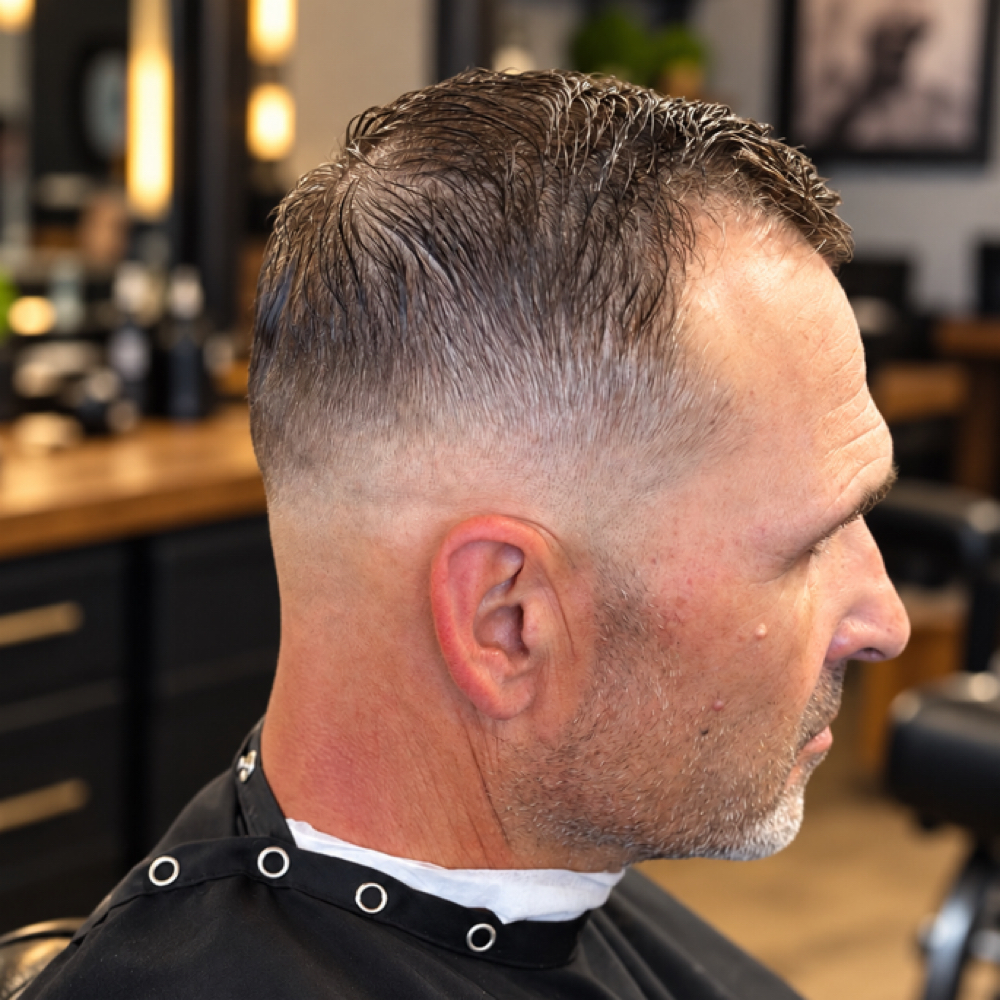 Senior Haircut at Hair Ninja Jax in Jacksonville, FL