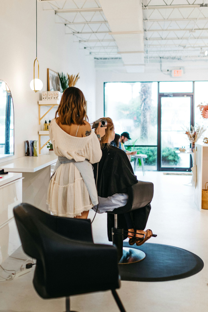 Signature blowout styling