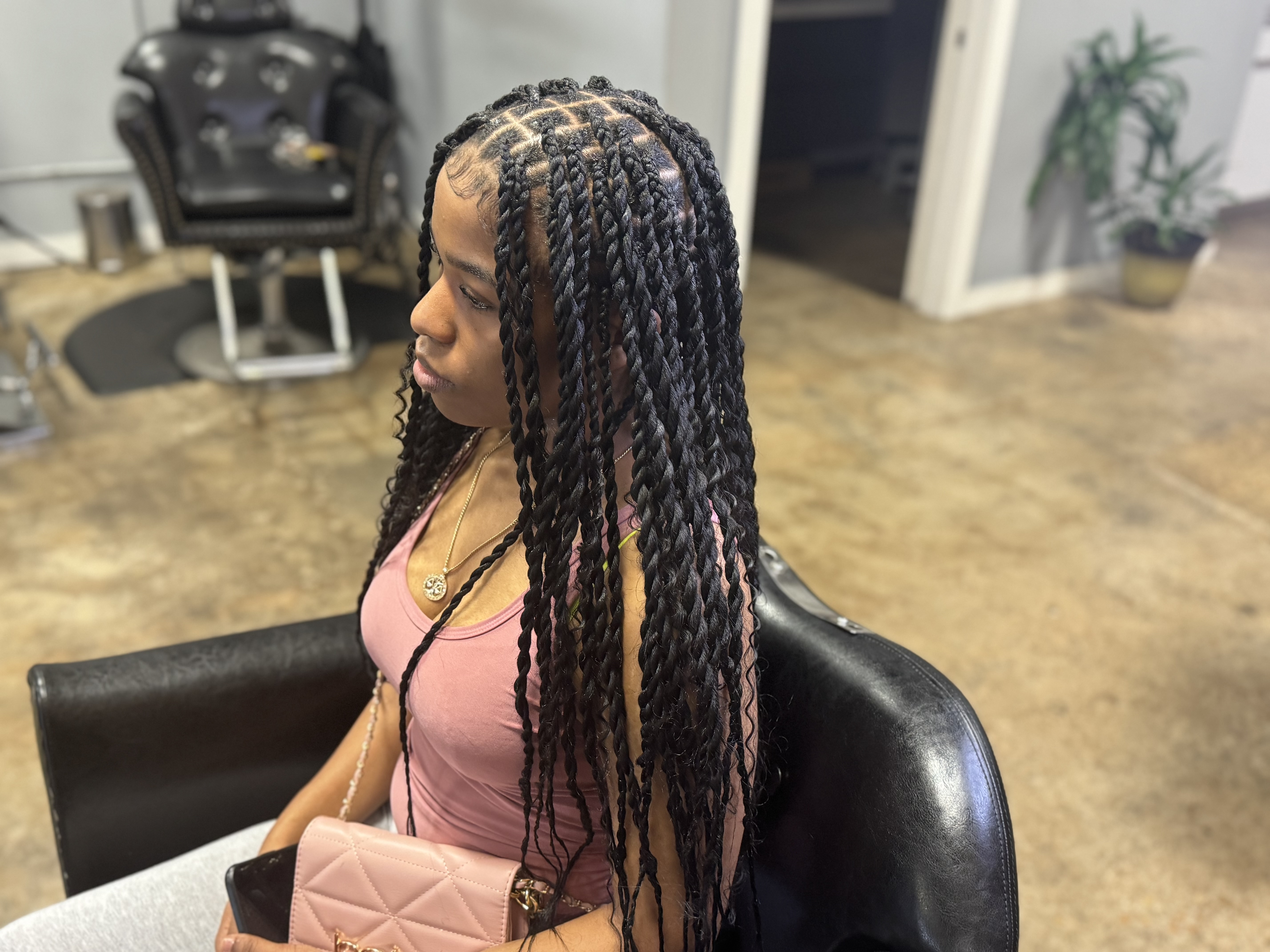 Knotless Senegalese Twist at Josiey Styles in Bossier, LA
