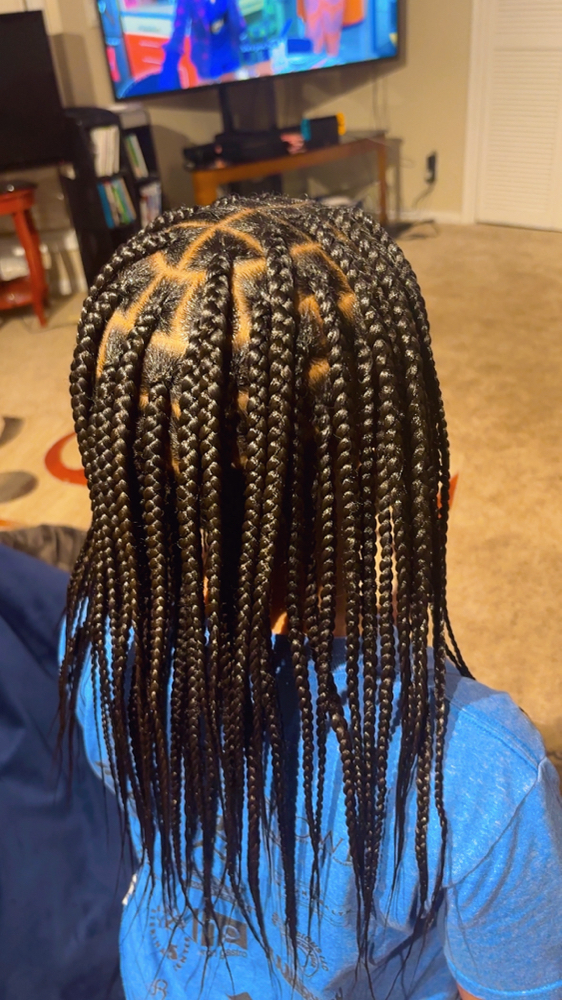 Kids Knotless Braids