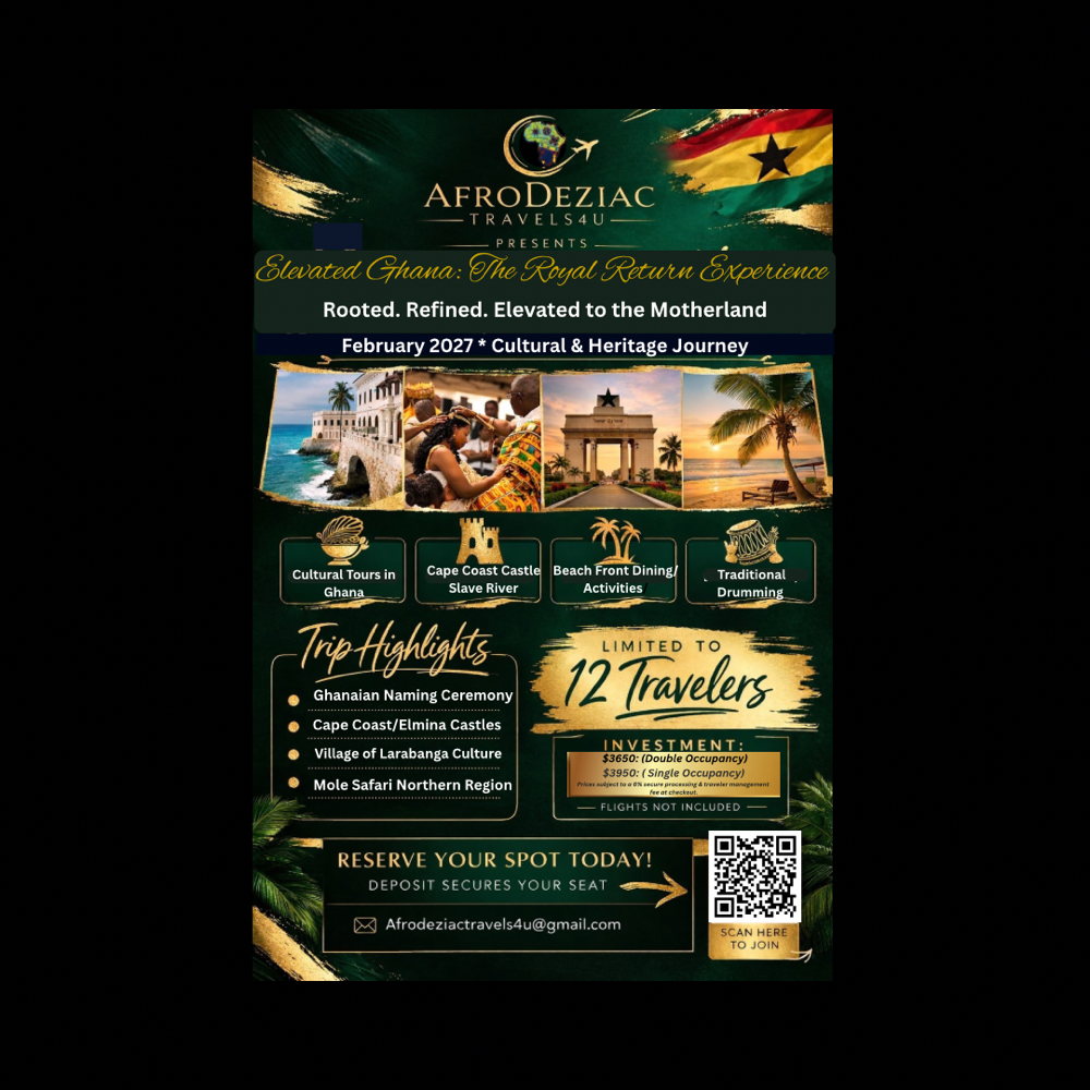 Group Trip Consultation & Inquiry at AfroDeziac in St. Louis, MO