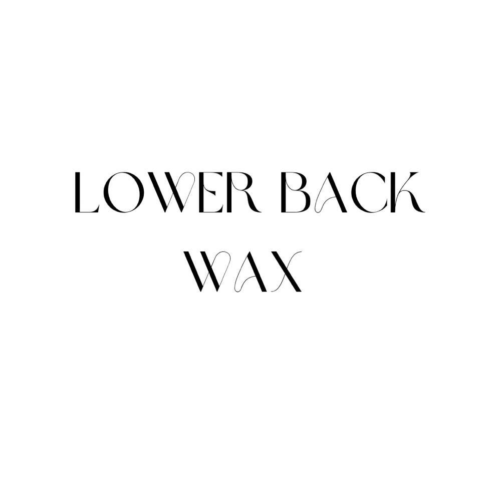 Lower Back Wax