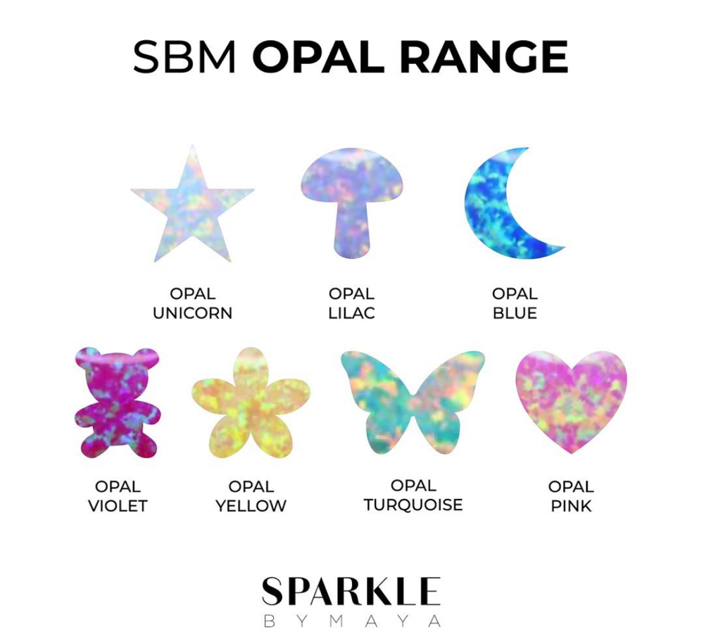 Crystal/Opal Shape - Tooth Gem