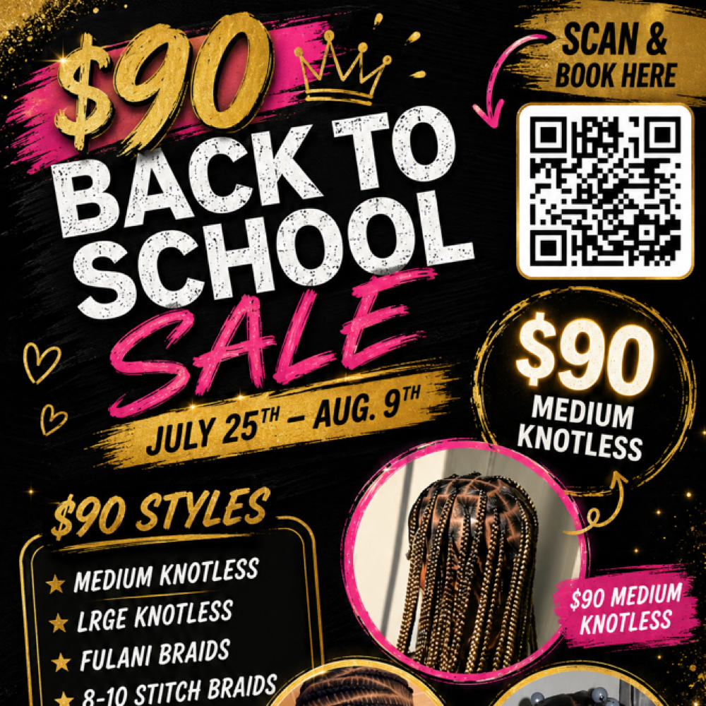 Fulani braids at Crown Growth&Beauty in Clarksville, TN