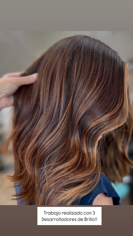 New growth color & partial Highligh