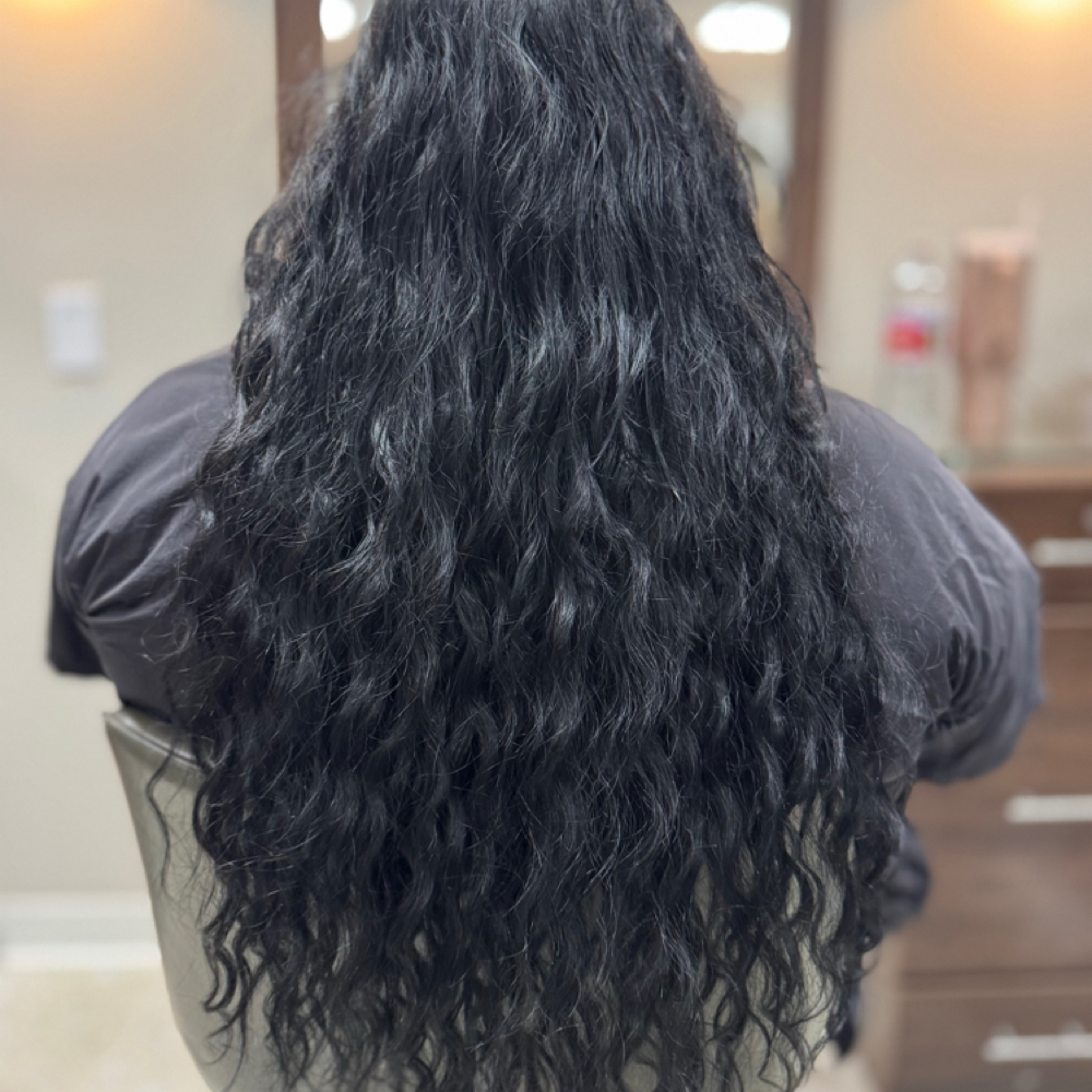 24 Inch I-Tip Extension Install at Hair By Sydney Raine in Carson, CA