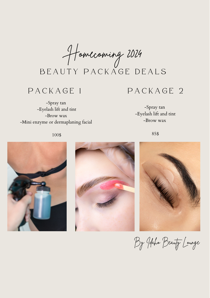 Package 1: Homecoming Special