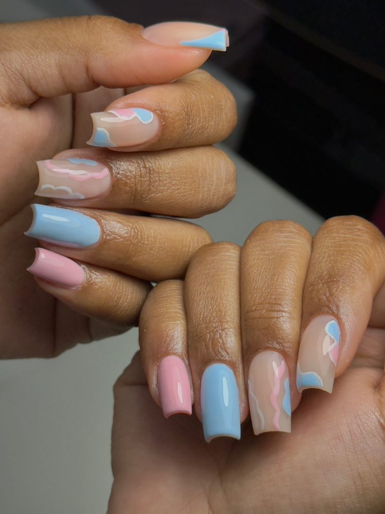 Polygel Nails at Lesacrylics in Kingston, PA