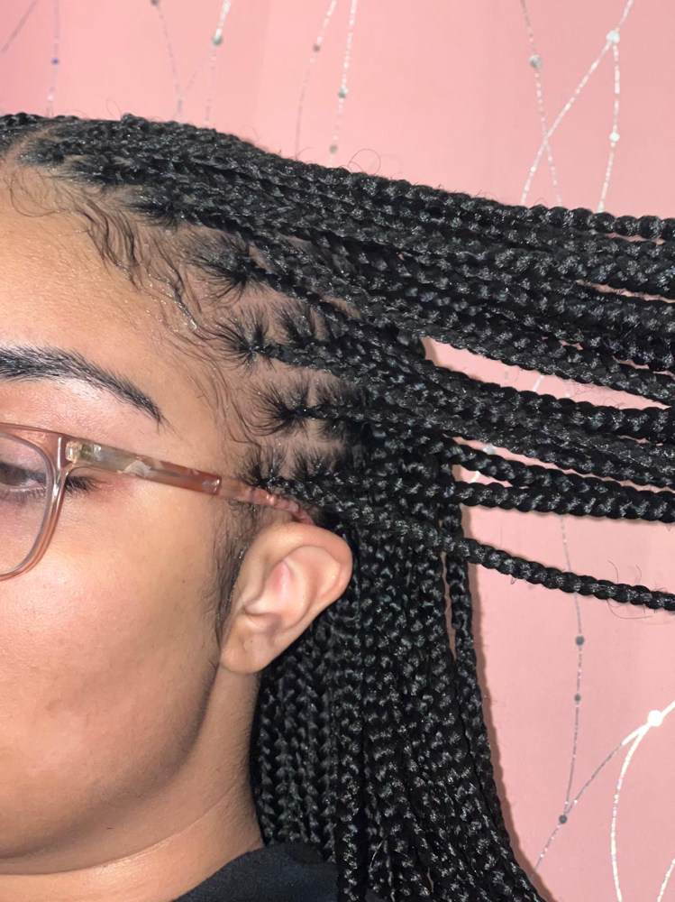 EXTRA SMALL KNOTLESS BRAIDS at Locked In Lux in Oxnard, CA