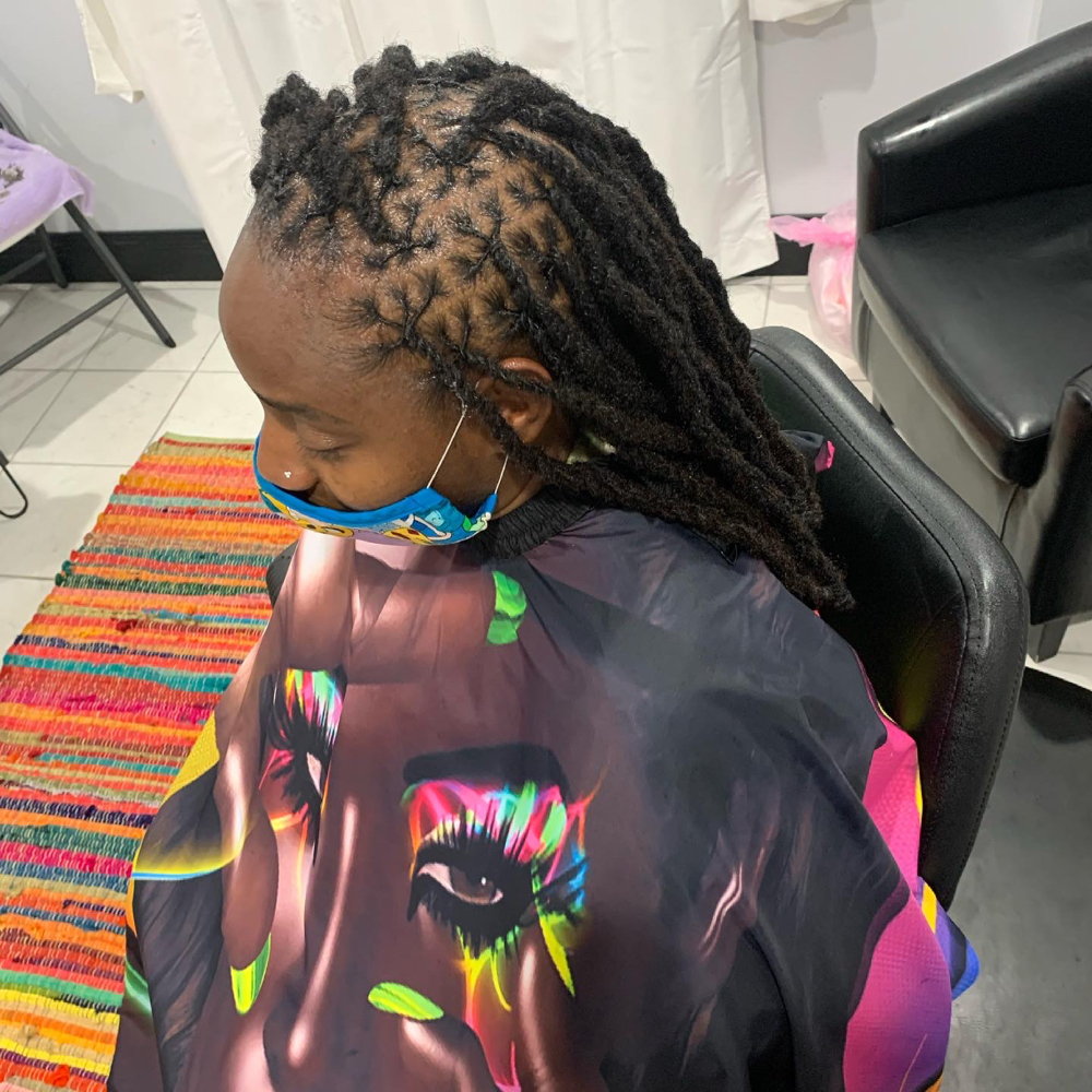 Micro Loc Retie at Creative Loc’s in Silverspring, MD