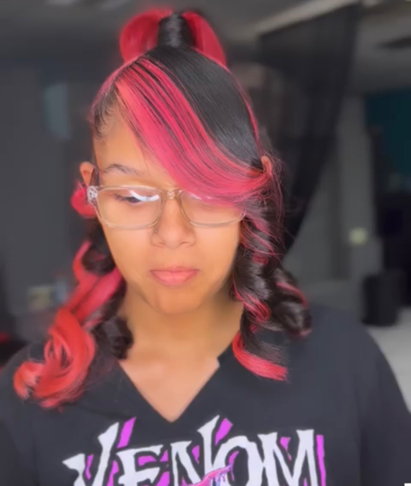 Half Up Down (natural Hair)