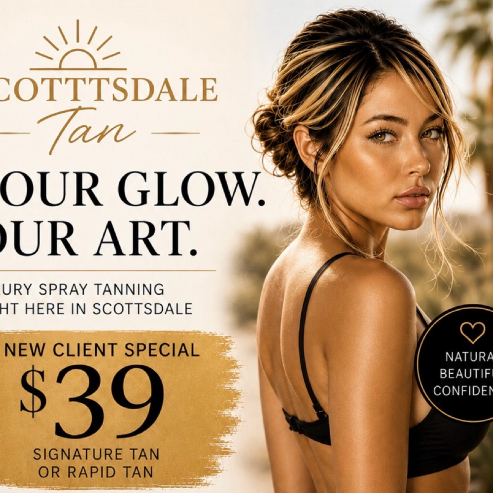 ⭐️NEW CLIENT SPECIAL $39!! at Scottsdale Tan in Scottsdale, AZ