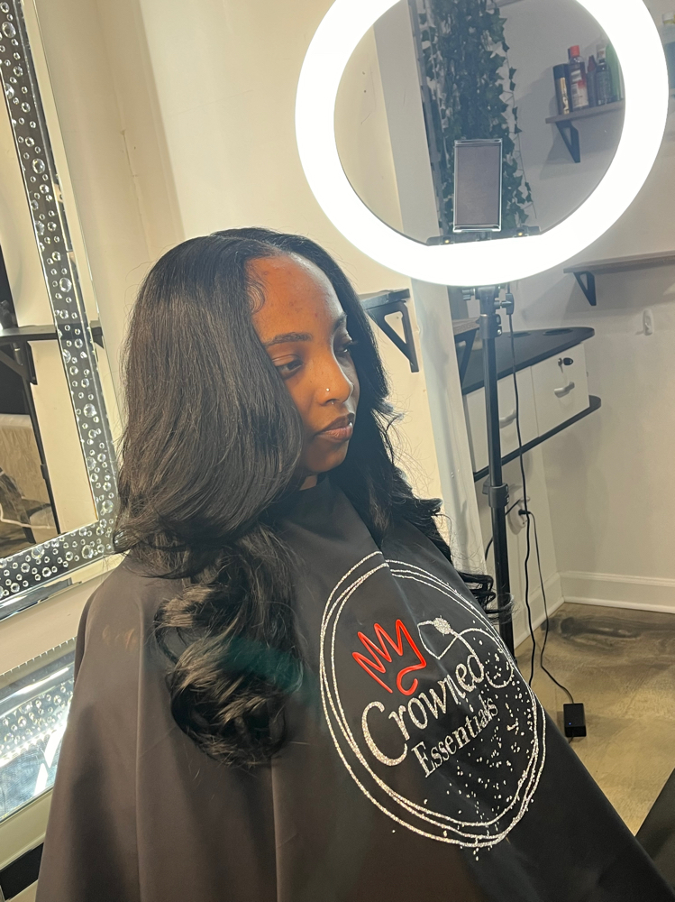 Natural Quick Weave at Lana’sBeautyLux in Raytown, MO